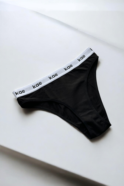 Black Women's Slip Panties - Long-Lasting, Moisture Absorbent and Comfortable